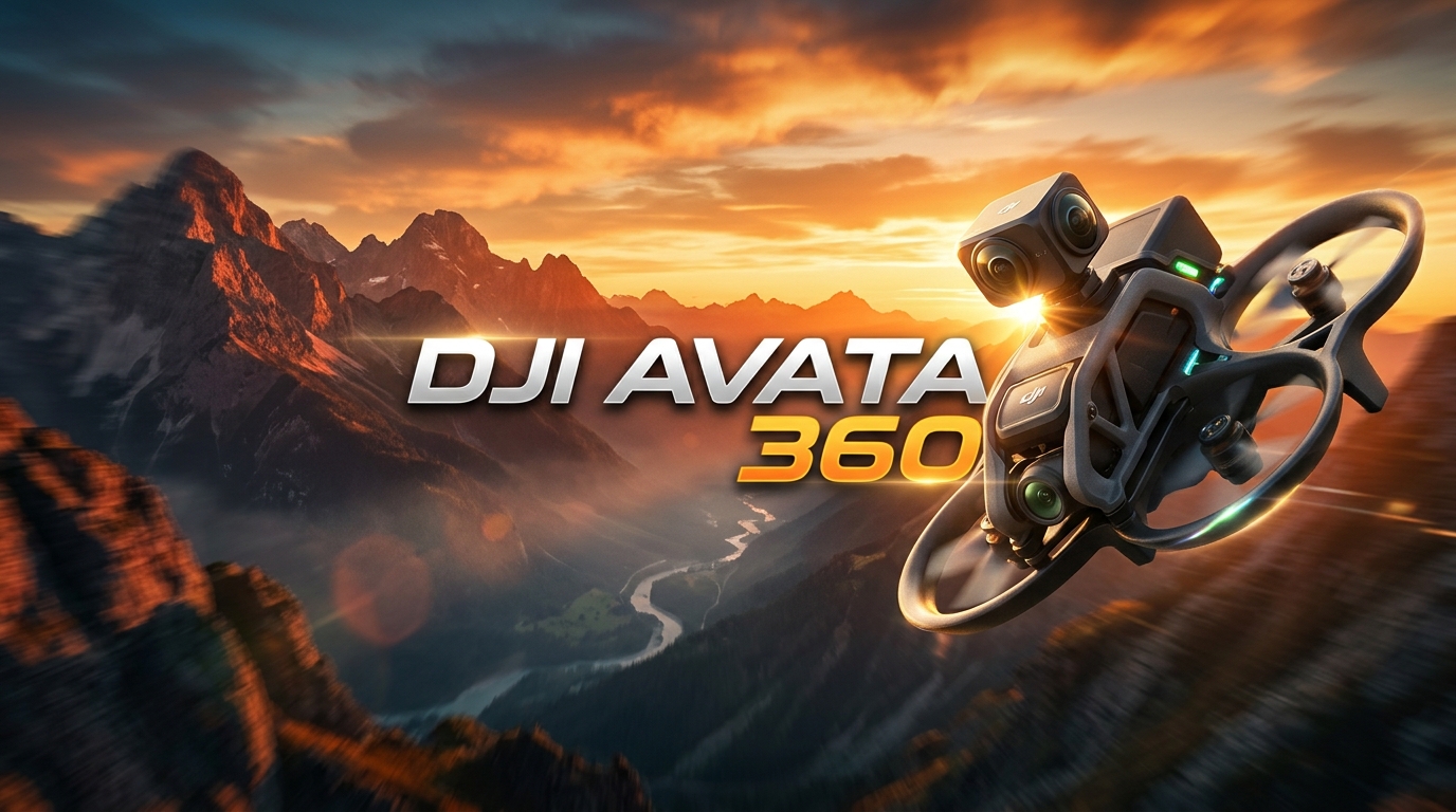 DJI Avata 360 recibe actualización de firmware: waypoint, zoom y RC Pro 2, ¿qué significa para el cine aéreo?